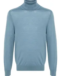 Paul Smith Rollkragenpullover aus Merinowolle Blau