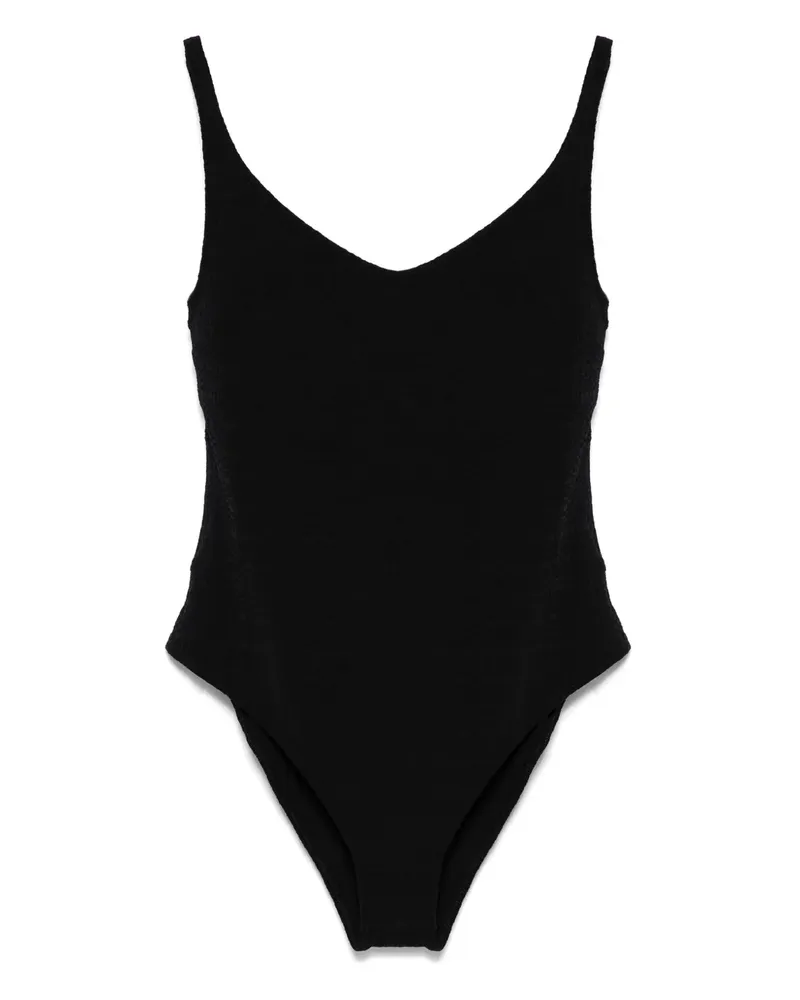 Lisa Marie Fernandez Marilyn Badeanzug - Schwarz Schwarz