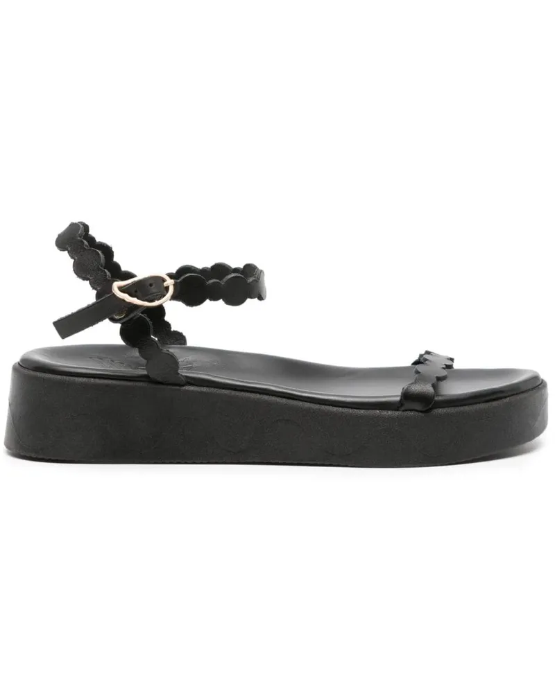 Ancient Greek Sandals Toxo Sandalen 40mm - Schwarz Schwarz
