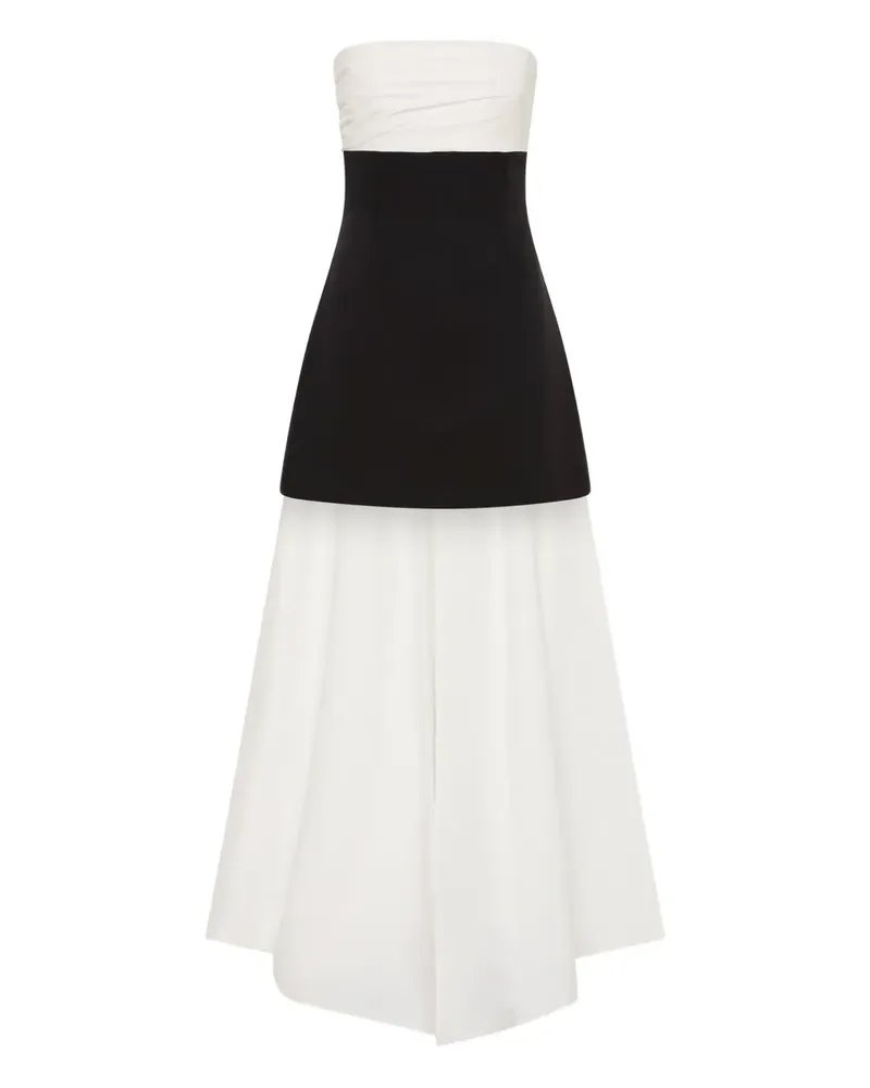 Rachel Gilbert Schulterfreies Odette Minikleid - Weiß Weiß