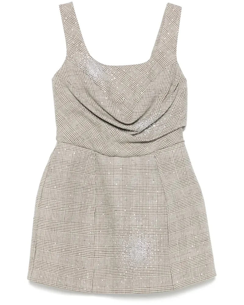 Giuseppe di Morabito Minikleid mit Strass - Nude Nude