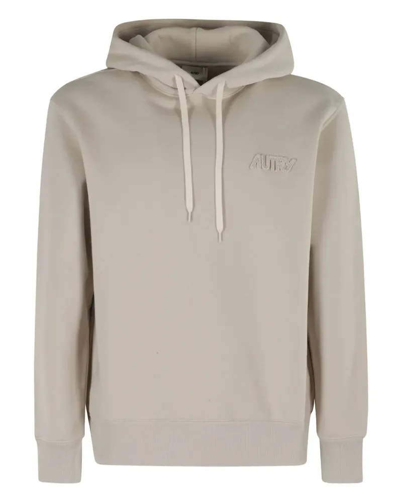 AUTRY Hoodie mit Logo-Stickerei - Nude Nude
