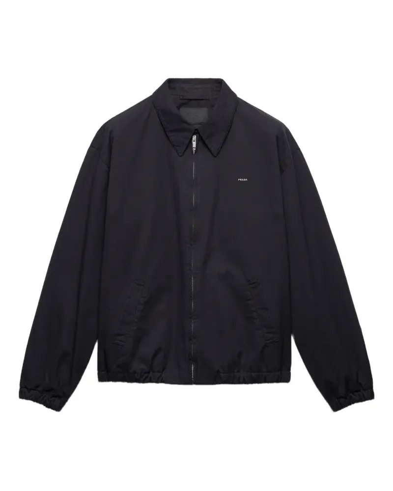 Prada Jacke aus Baumwolle - Schwarz Schwarz