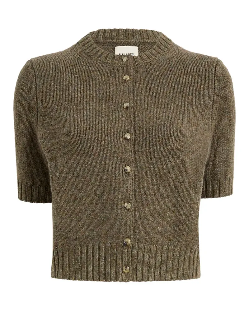 KHAITE Nora cardigan - Braun Braun