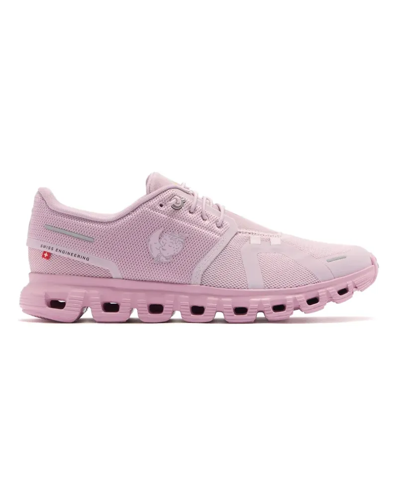 ON x Sky High Farm Goods Sneakers mit Logo - Rosa Rosa