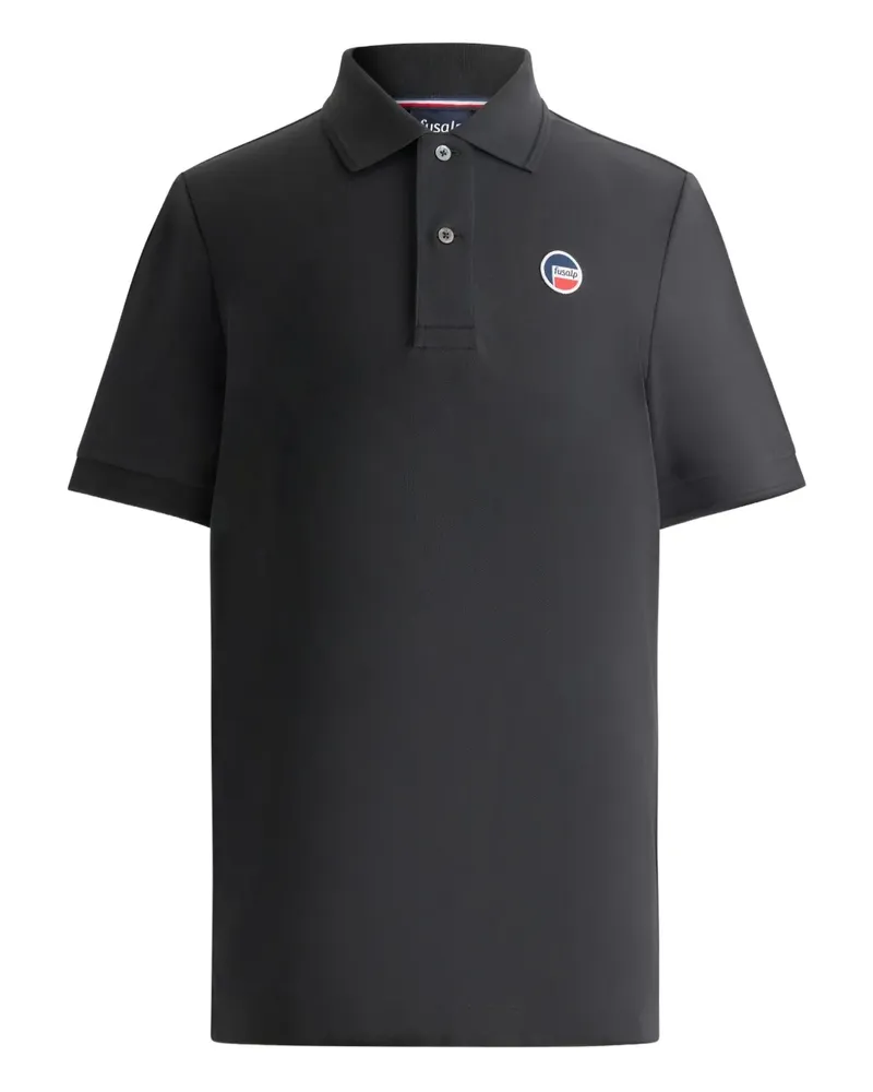 FUSALP Elbin cotton polo shirt - Schwarz Schwarz