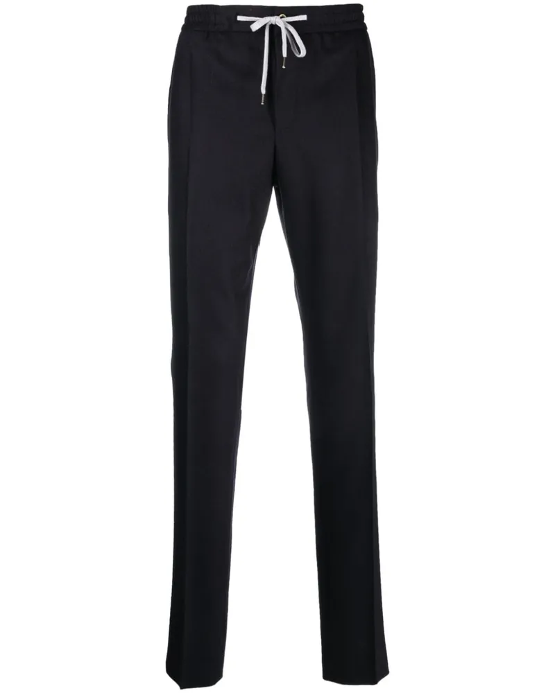 PT TORINO Tapered-Hose mit Stretchbund - Blau Blau