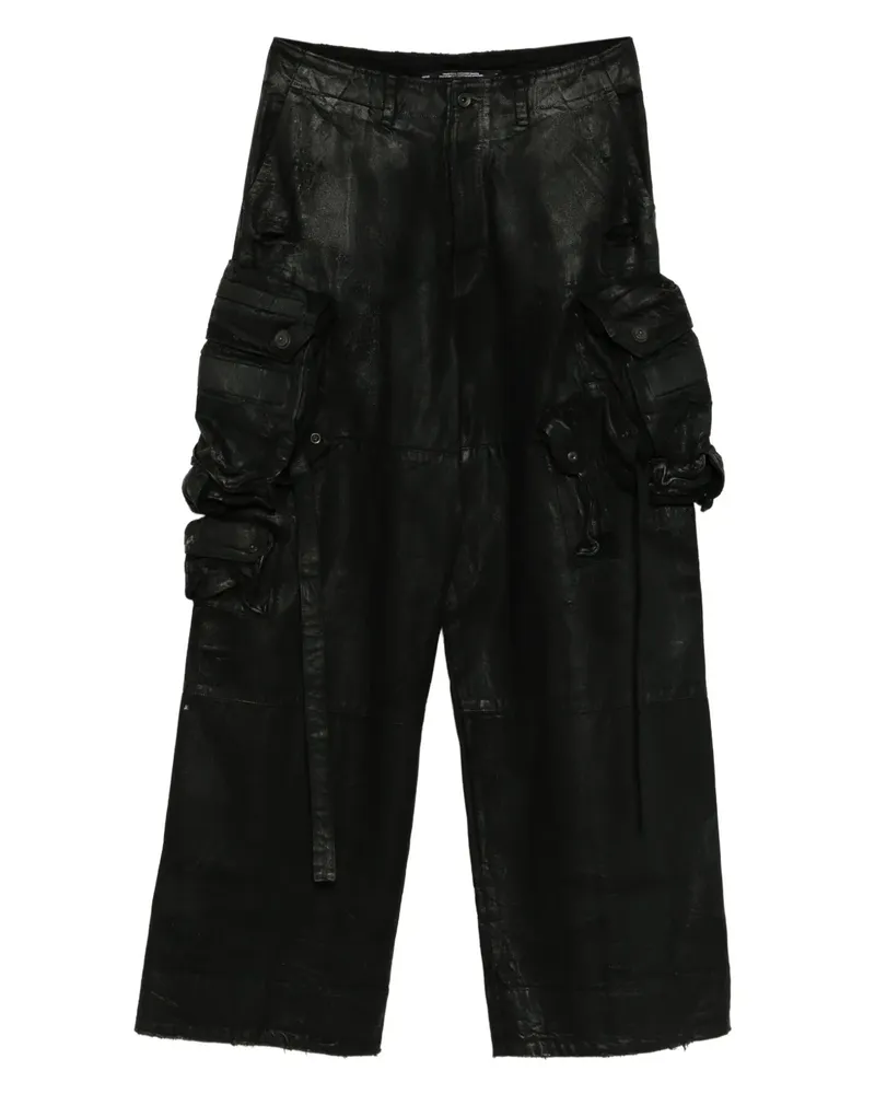 Julius Weise Hose mit Beschichtung - Schwarz Schwarz