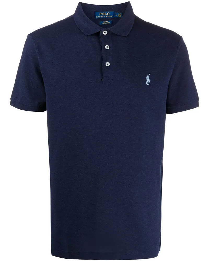 Ralph Lauren Poloshirt mit Logo-Stickerei - Blau Blau