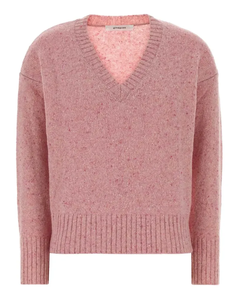 GIMAGUAS Yuna melange sweater - Rosa Rosa