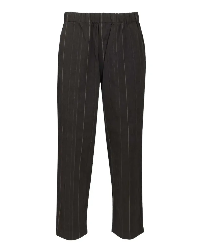 BARENA Hose mit Nadelstreifen - Schwarz Schwarz