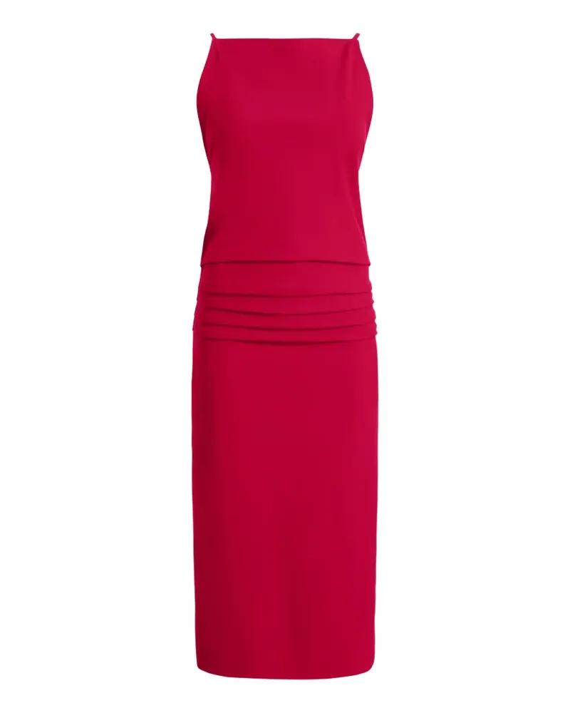 Proenza Schouler Priya Midikleid - Rot Rot