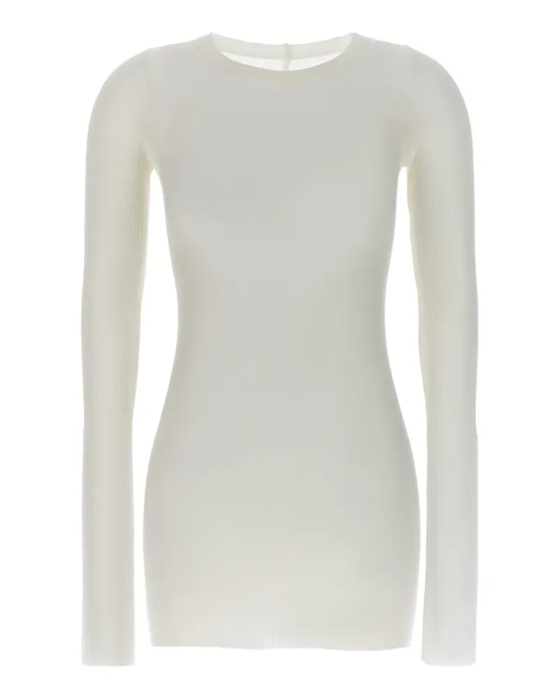 Rick Owens Rib LS T-Shirt - Nude Nude