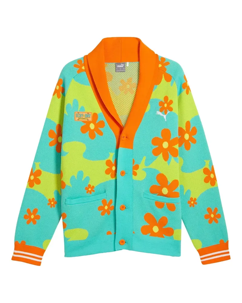 Puma Hoops x Scooby Doo Cardigan - Grün Grün