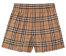 Shorts mit Vintage-Check