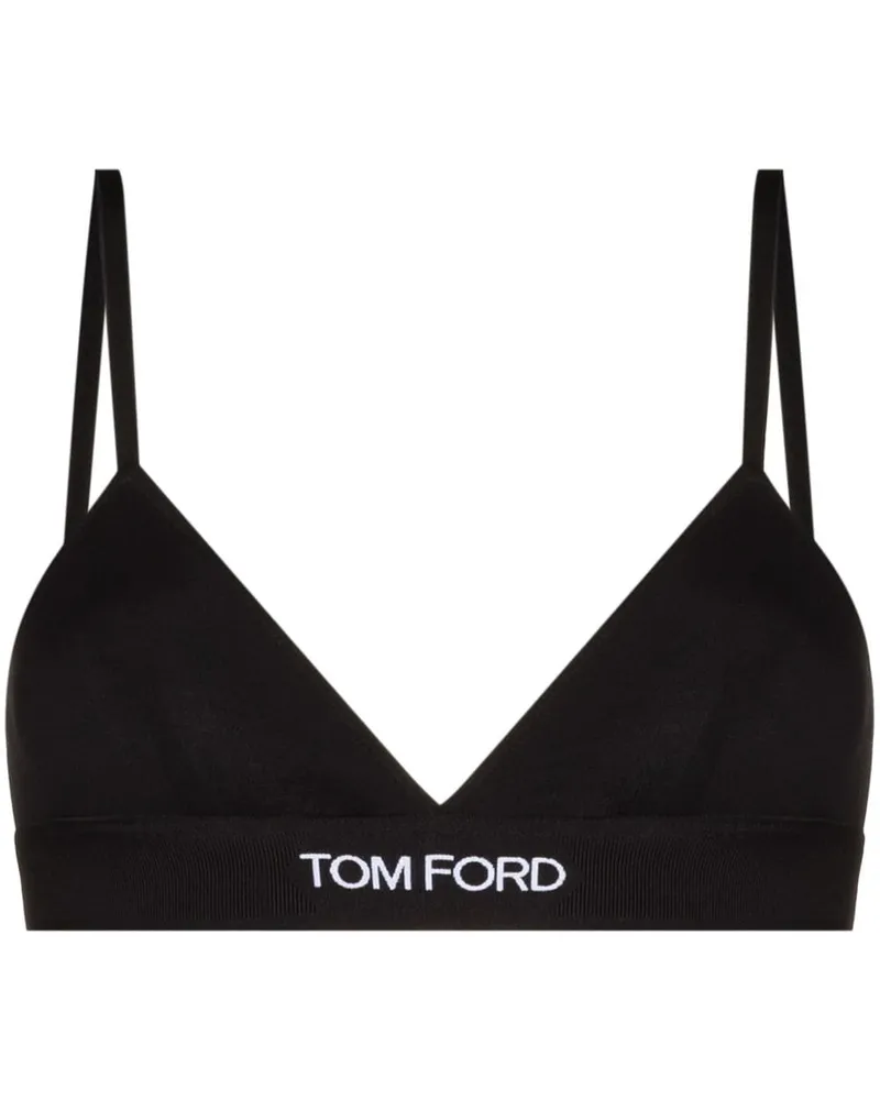 Tom Ford BH mit Logo-Bund - Schwarz Schwarz