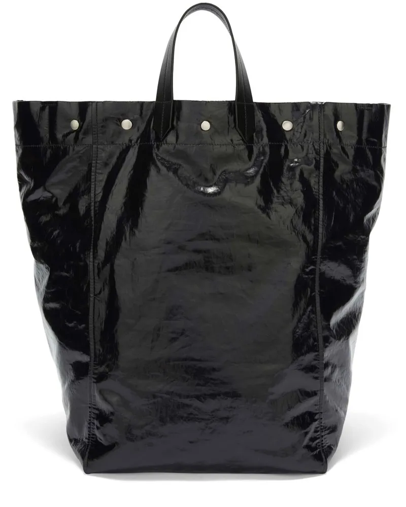 Jil Sander Mittelgroße 2Way Tote Bag - Schwarz Schwarz