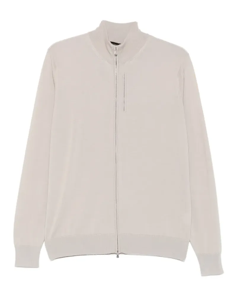Filippo de Laurentiis zip-up cardigan - Nude Nude