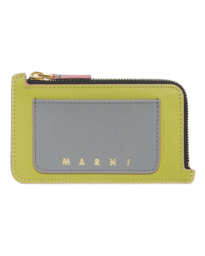 Marni Kartenetui aus Saffiano-Leder - Rosa Rosa