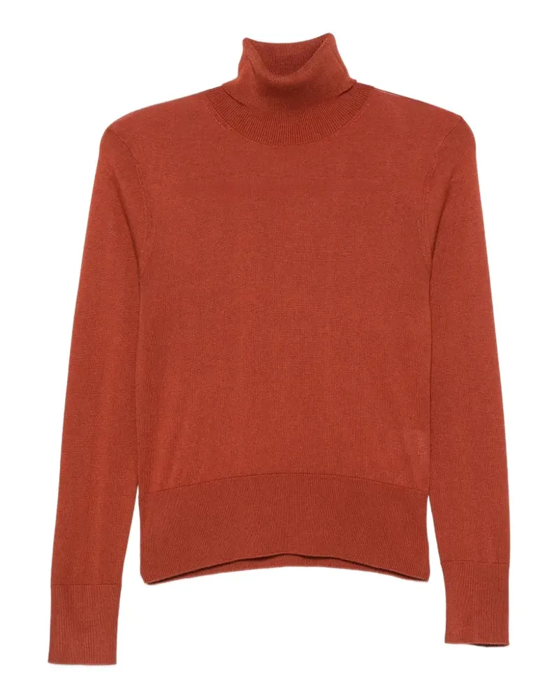 Alpha Studio Pullover mit Rollkragen - Braun Braun