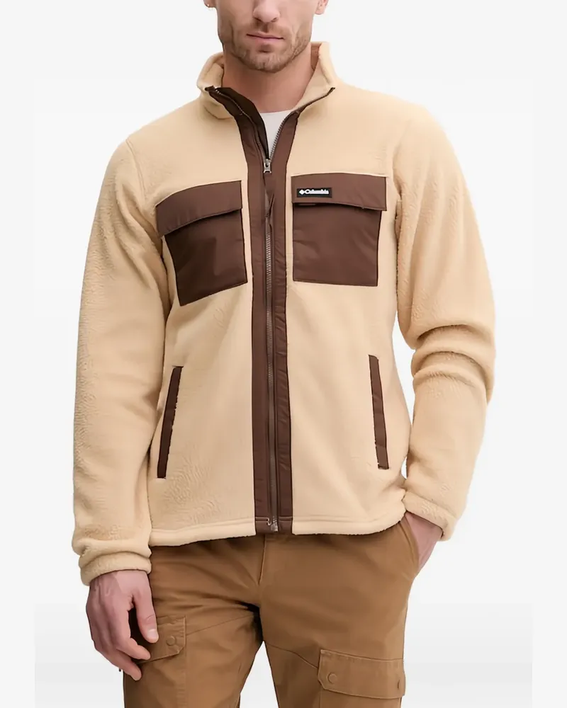 Columbia Sportswear Company Juniper Peak™ Fleece zip pockets cardigan - Nude Nude