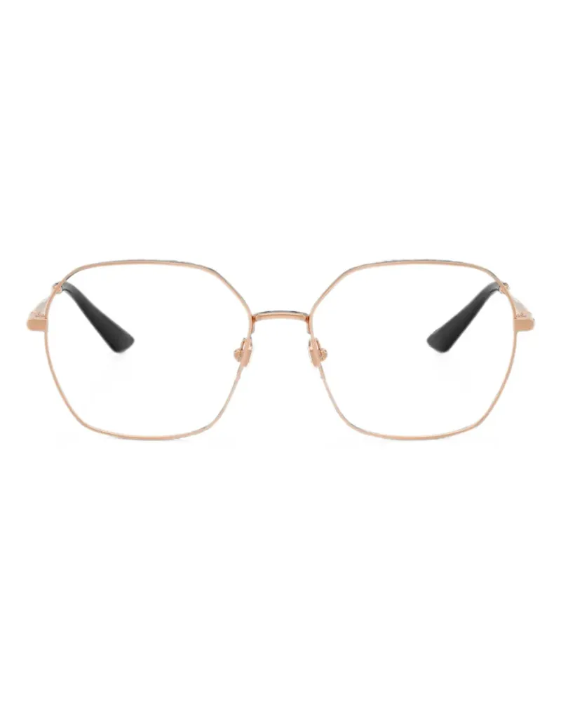 Versace Brille mit geometrischem Gestell - Rosa Rosa