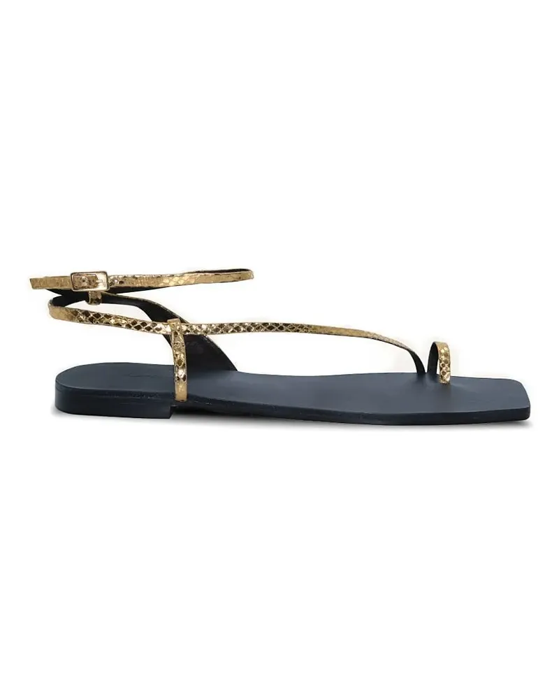 Johanna Ortiz Flamenco Echoes flat sandals - Gold Gold