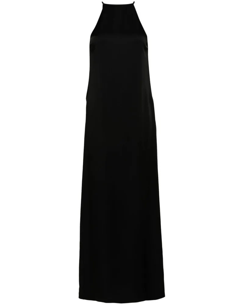 Saint Laurent Kleid mit Cut-Outs - Schwarz Schwarz