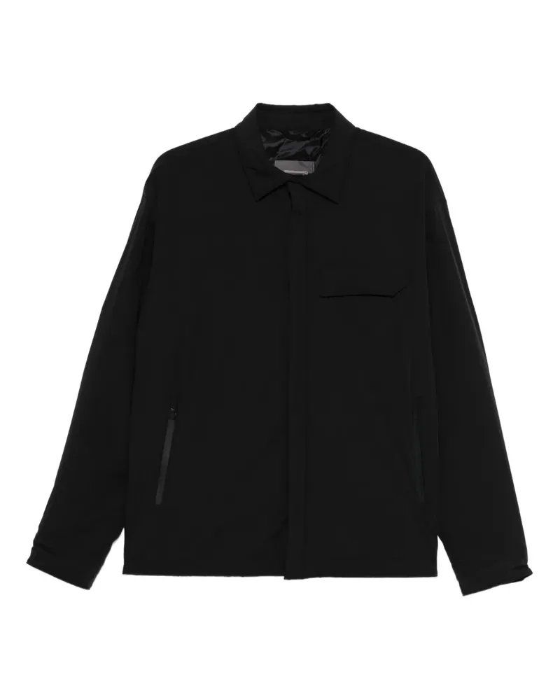 Herno Hemdjacke mit Tasche - Schwarz Schwarz