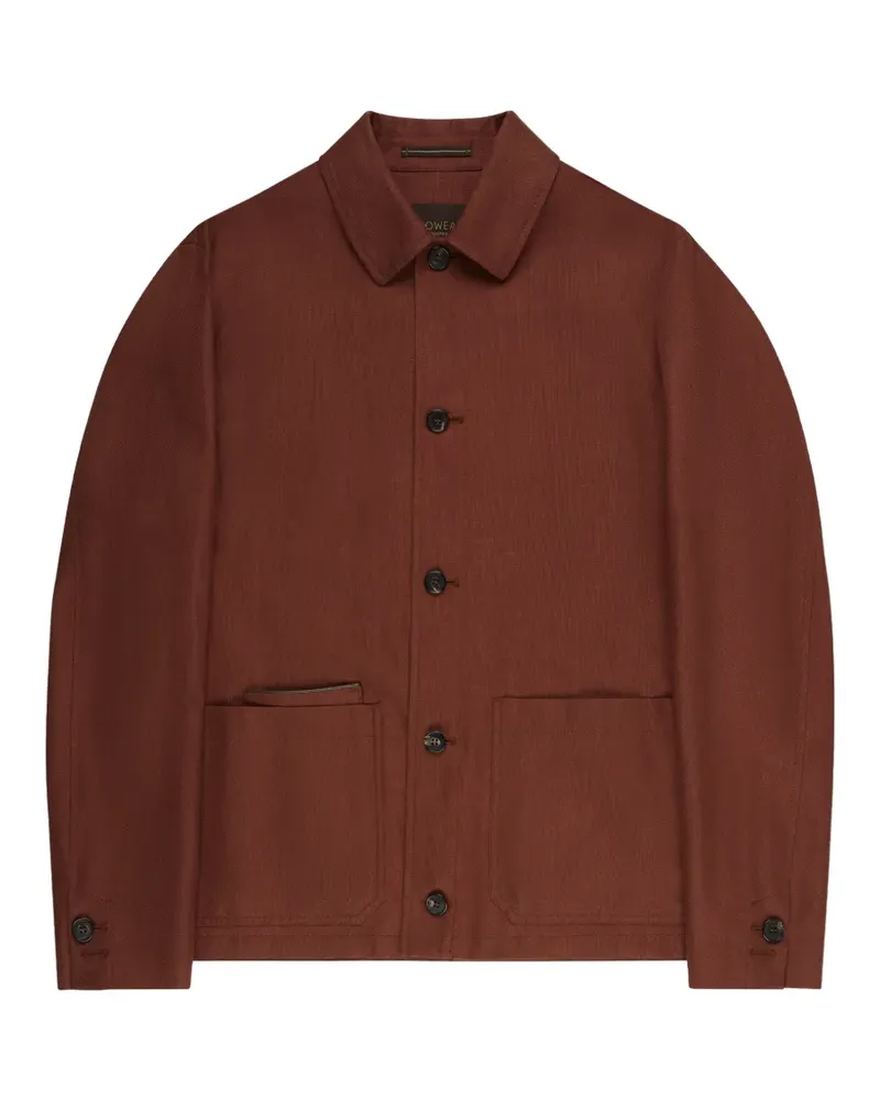 Slowear single-breasted blouson jacket - Braun Braun