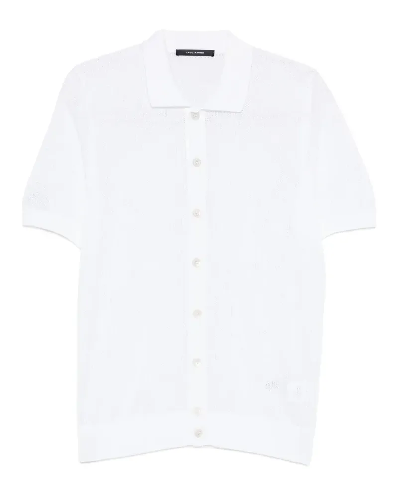 Tagliatore Klassisches Hemd - Weiß Weiß