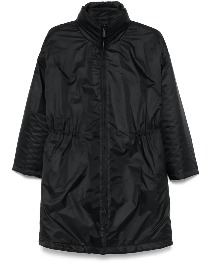 Emporio Armani Gesteppter Mantel - Schwarz Schwarz