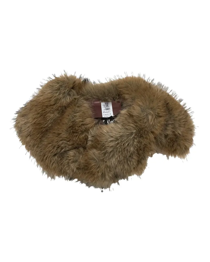 N° 21 Schal aus Faux Fur - Braun Braun
