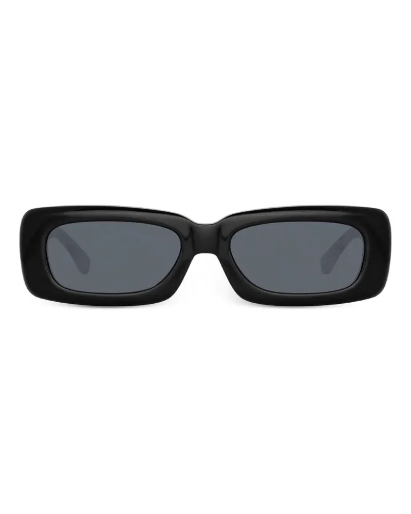 Linda Farrow Mini Marfa Sonnenbrille - Schwarz Schwarz