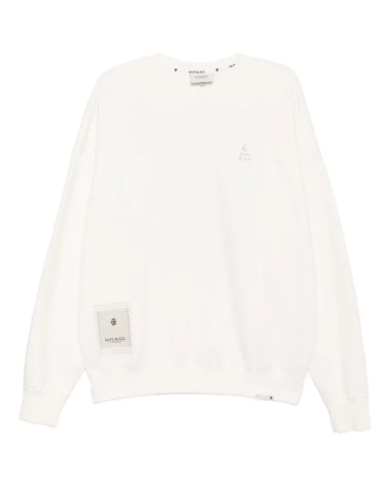 BAPE Sweatshirt mit Logo-Stickerei - Nude Nude