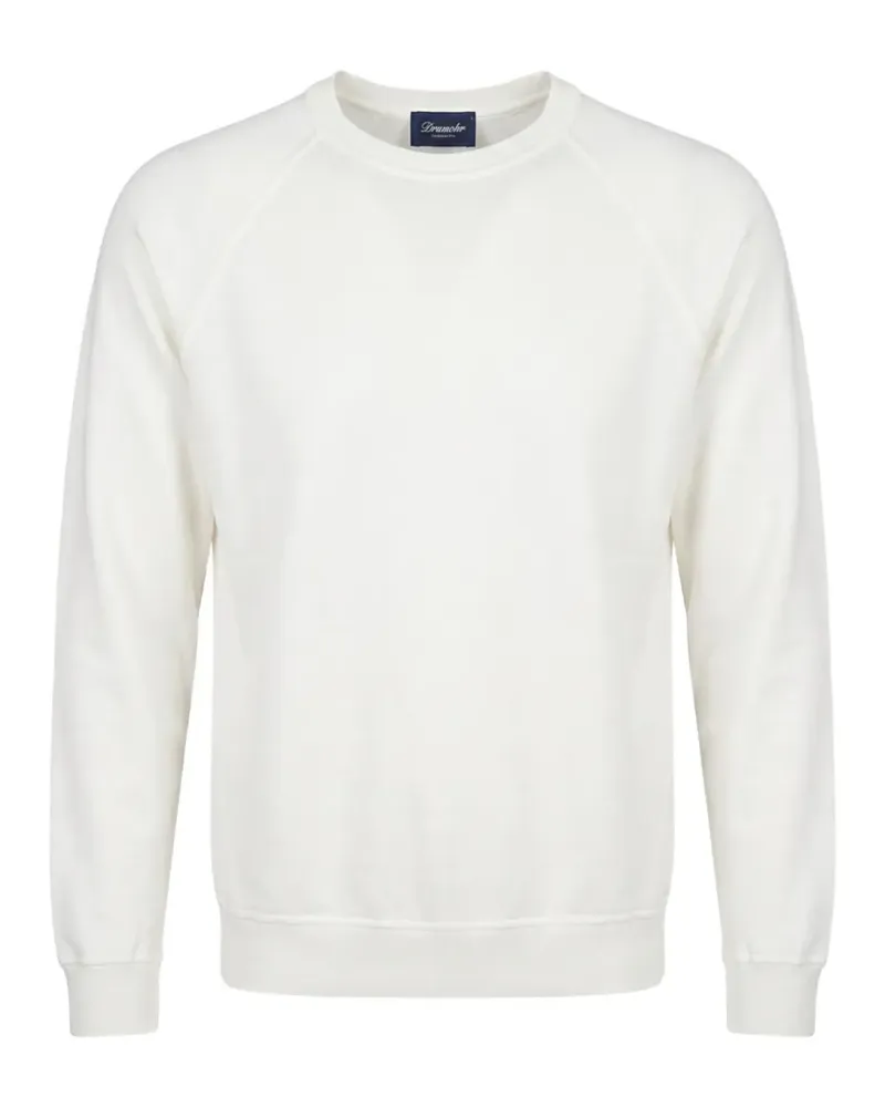 Drumohr  raglan-sleeve sweater - Weiß Weiß