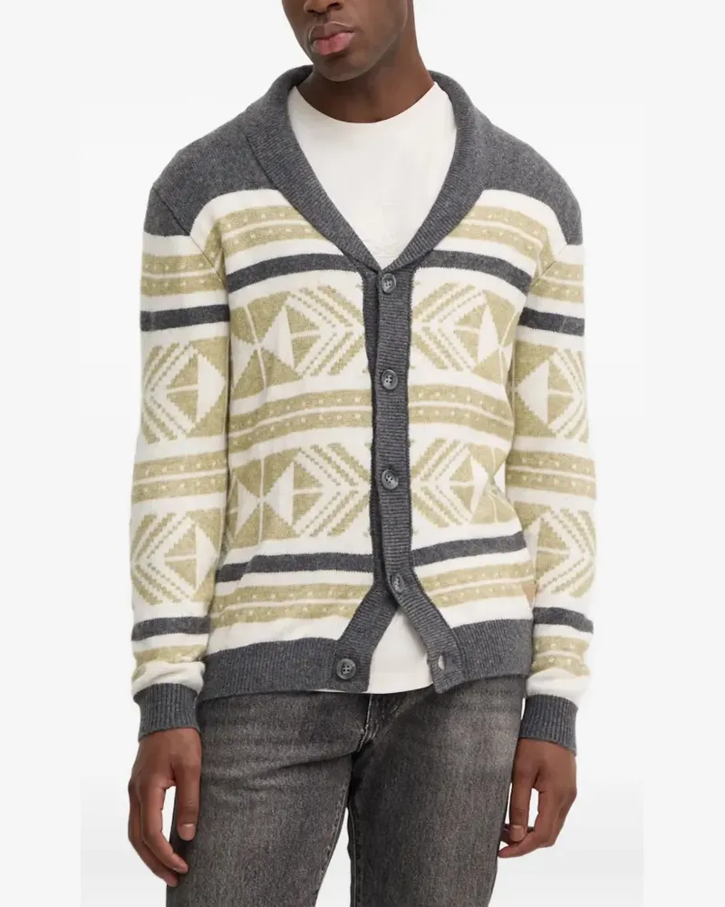 Guess Gemusterter Cardigan - Nude Nude