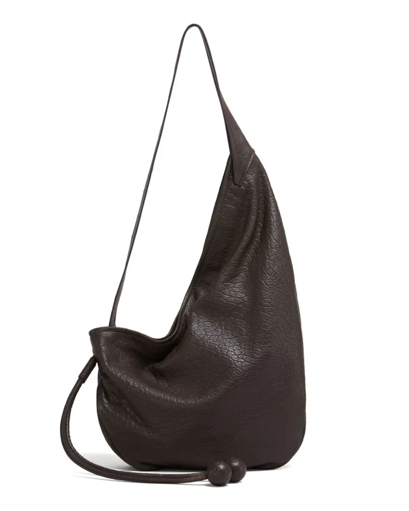 Marni Schultertasche aus Leder - Braun Braun
