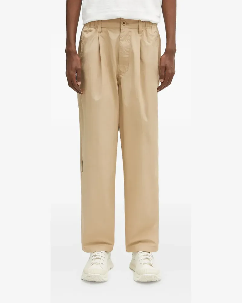BAPE AAPE Now Hose mit Falten - Nude Nude