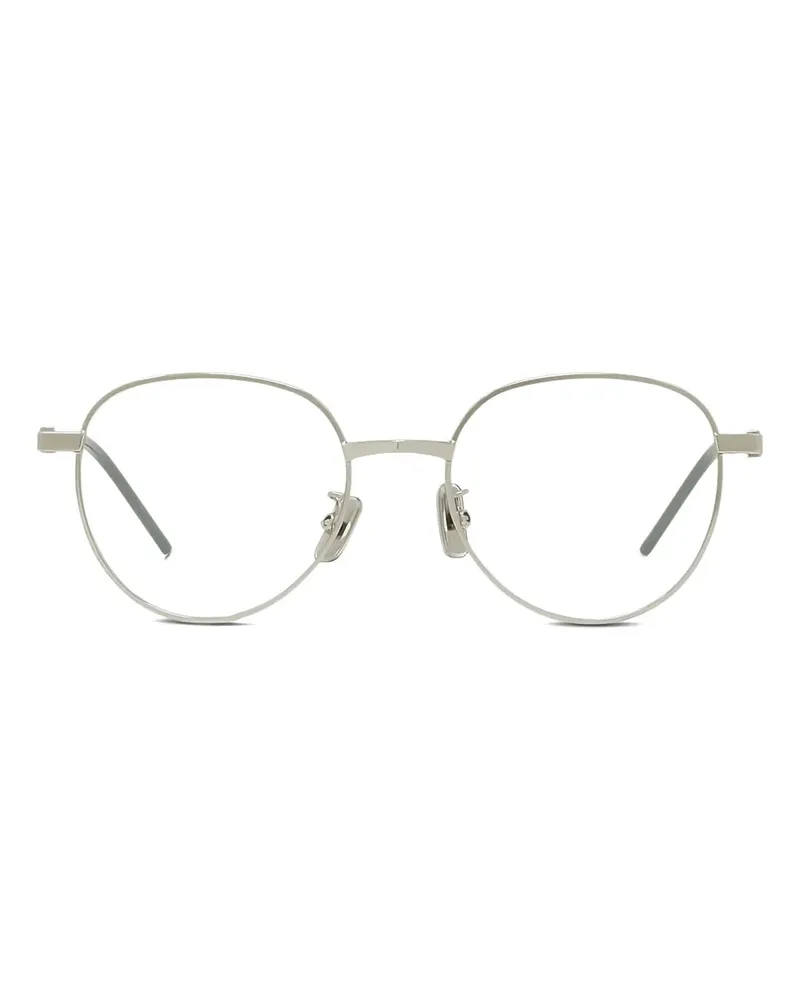 Givenchy Brille mit rundem Gestell - Silber Silber