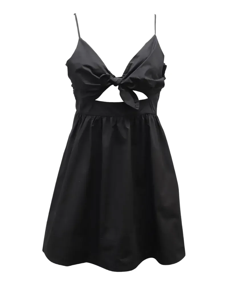 A.L.C. Dani Minikleid mit Schnürung - Schwarz Schwarz