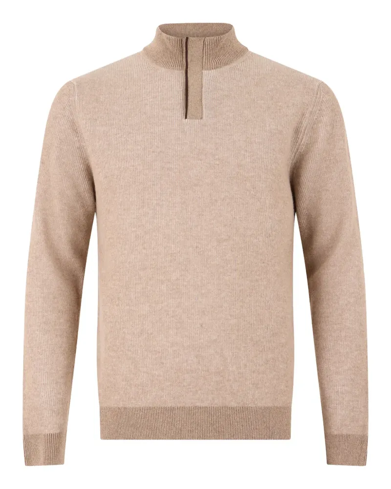Slowear Pullover mit Stehkragen - Nude Nude