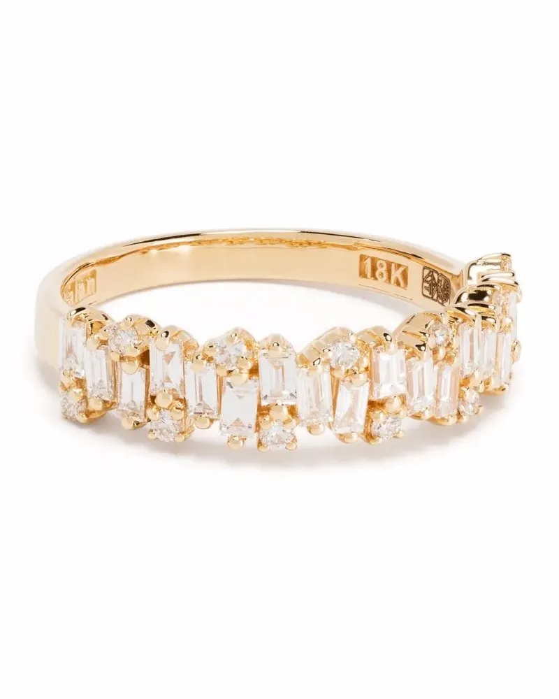 Suzanne Kalan 18kt Gelbgoldring mit Diamanten Gold