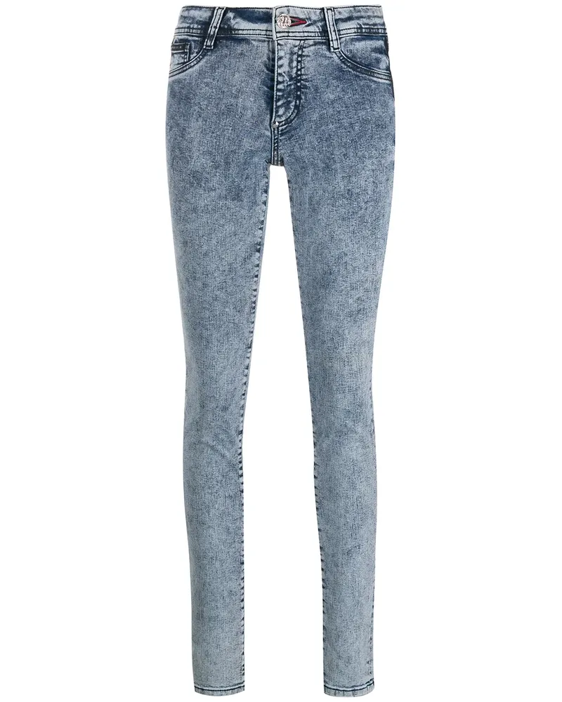 Philipp Plein Klassische Leggings - Blau Blau