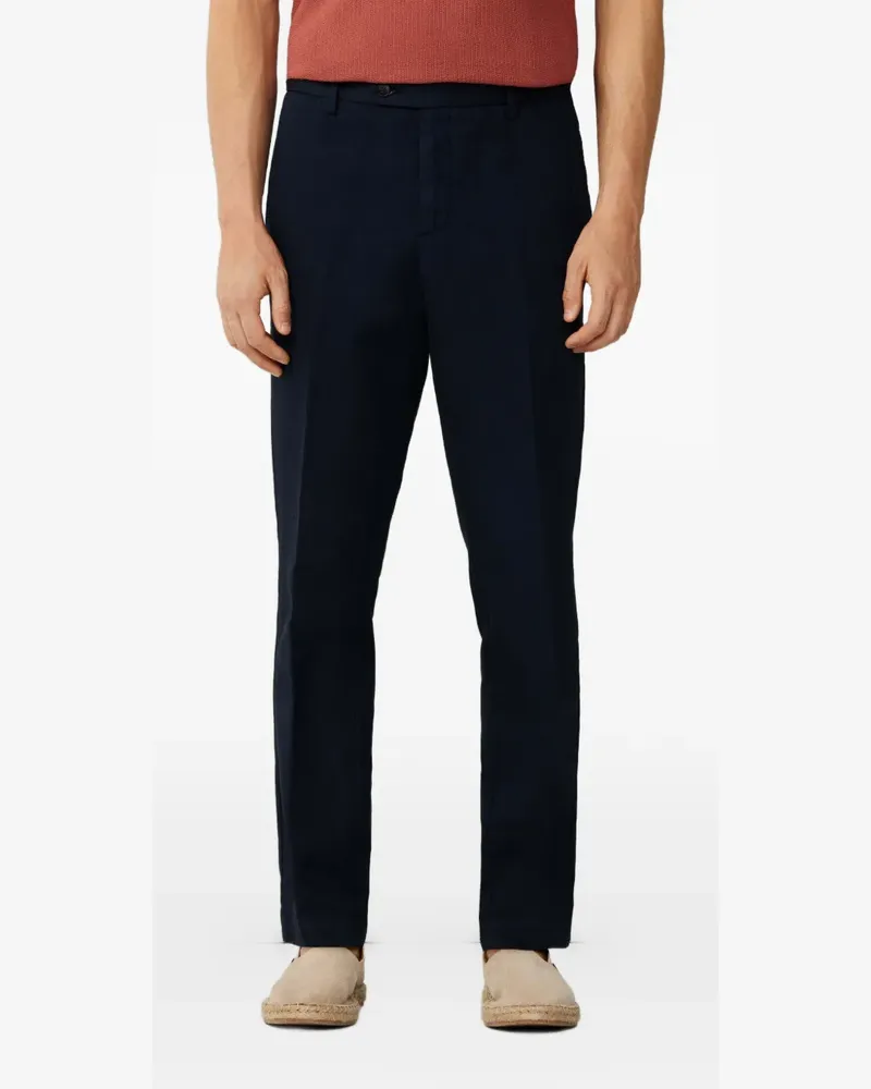 Hackett Schmale Kensington Chino - Blau Blau