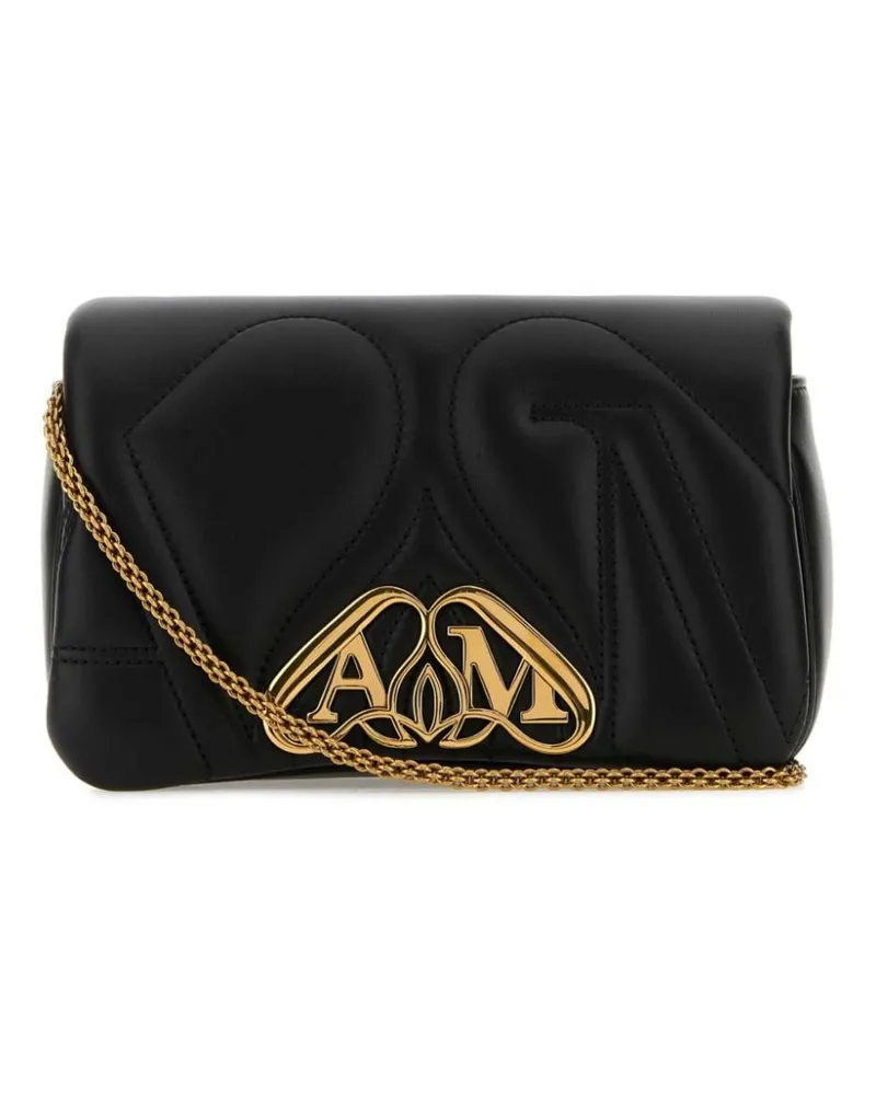 Alexander McQueen The Seal Umhängetasche - Schwarz Schwarz