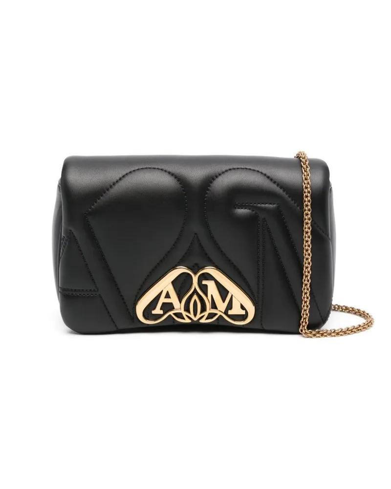 Alexander McQueen The Seal Umhängetasche - Schwarz Schwarz
