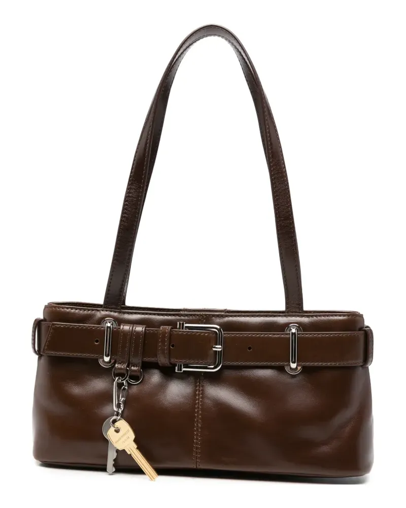 OSOI Brocle Schultertasche - Braun Braun