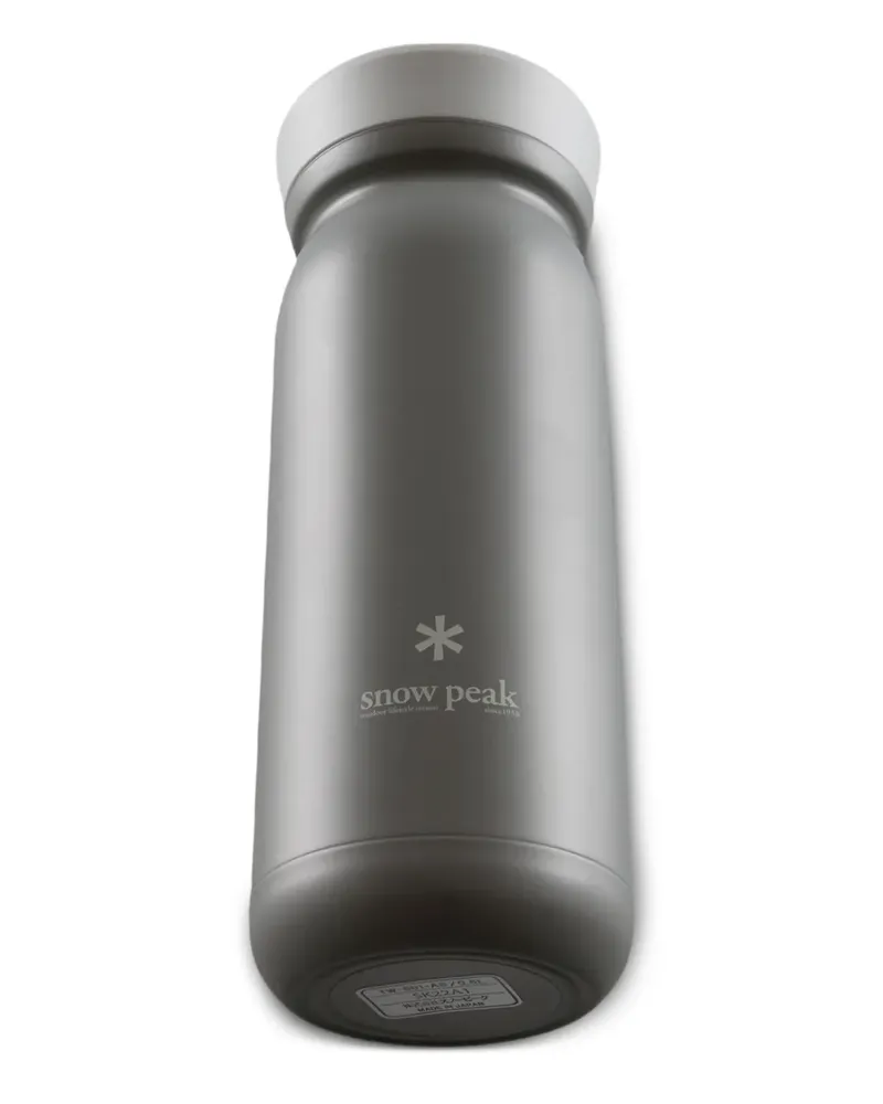 Snow Peak stainless-steel bottle - Grau Grau