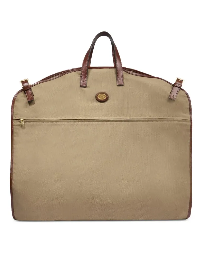 The Bridge Story Viaggio Softi Kleidertasche mit Lederbesatz - Braun Braun